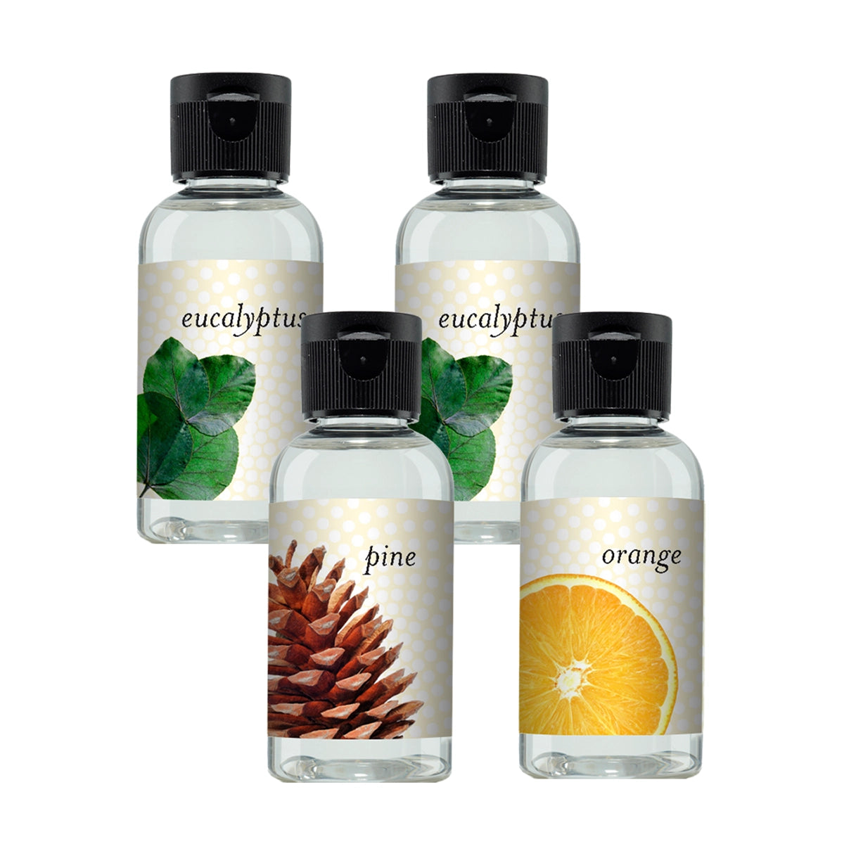Eucalyptus, Eucalyptus, Pine, Orange